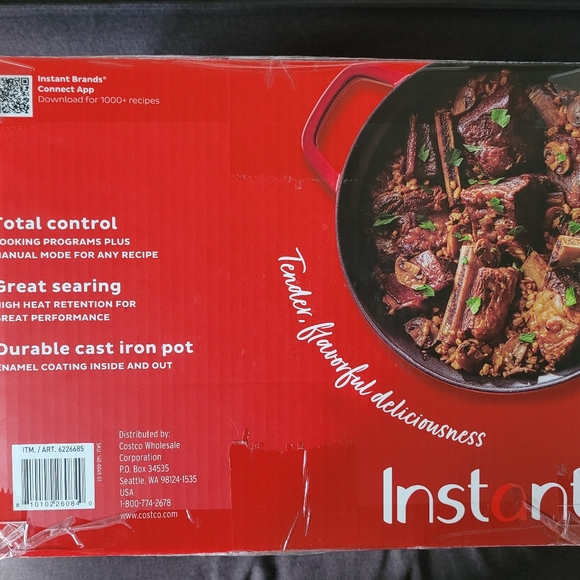 Instant Pot Kitchen Instant Pot Precision 5in Electric Dutch Oven